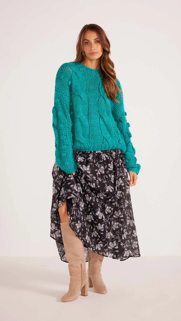 Lucero Cable Knit Jumper