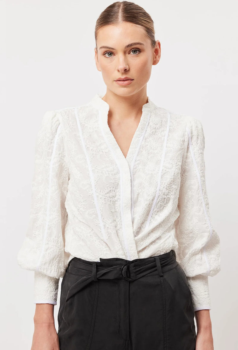 Cruise Embroidered Cotton Shirt