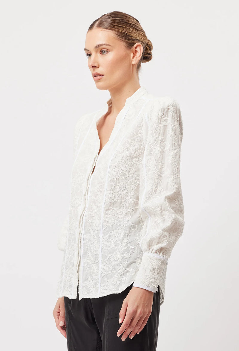 Cruise Embroidered Cotton Shirt