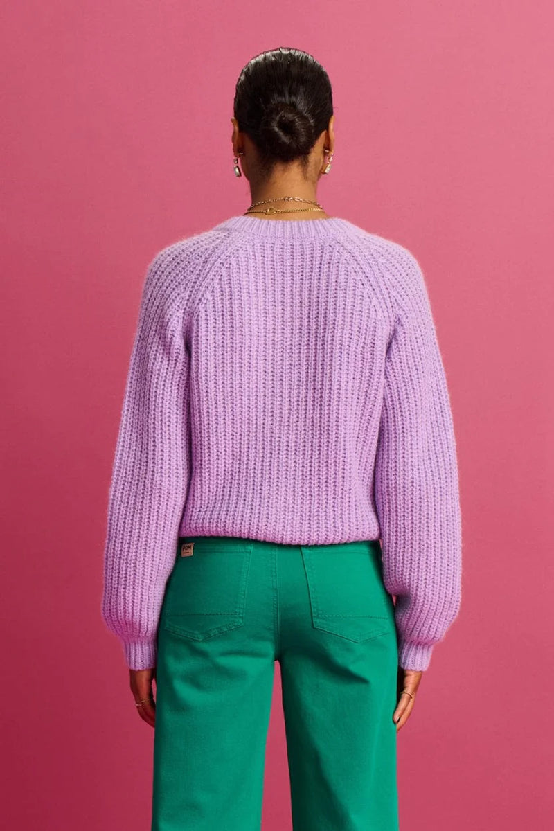 Orchid Bloom Knit
