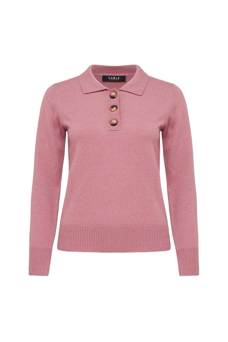 Pure Cashmere Henley Jumper ON SALE